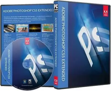 Adobe Photoshop CS5.1 Extended 12.1 LS4 Western Europe Multilanguage