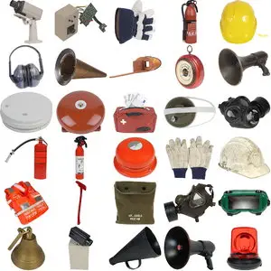 Clipart - Means of protection and warning