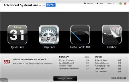 Portable Advanced SystemCare Pro 4.0.0.163 Final