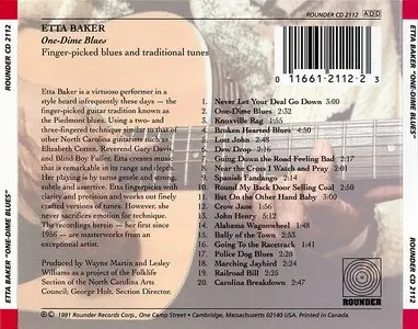 Etta Baker - One Dime Blues - 1991 