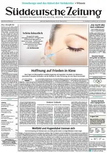Süddeutsche Zeitung vom Samstag, 22. Februar 2014