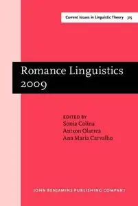 Romance Linguistics 2009: Selected Papers from the 39th Linguistic Symposium on Romance Languages (LSRL), Tucson, Arizona, Marc