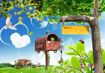 PSD templates - Nature 7