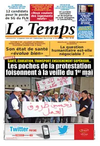 Le Temps Algérie - Lundi 29 Avril 2013