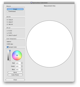 NEC SpectraView II v1.1.18 Mac OS X