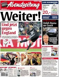 Abendzeitung München vom 24. Juni 2010