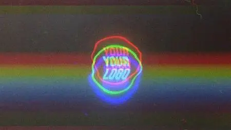 Glitchy Light Logo 47875836