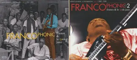 Franco & Le TPOK Jazz - Francophonic. Africa's Greatest: A Retrospective Vol.1 & 2 1953-1989 (2009) [2+2CD] {Sterns Music}