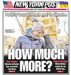 New York Post - March 23, 2022