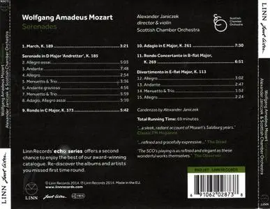Alexander Janiczek, Scottish Chamber Orchestra - Wolfgang Amadeus Mozart: Serenades (2014)