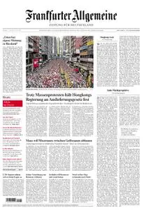 Frankfurter Allgemeine Zeitung F.A.Z. mit Rhein-Main Zeitung - 11. Juni 2019