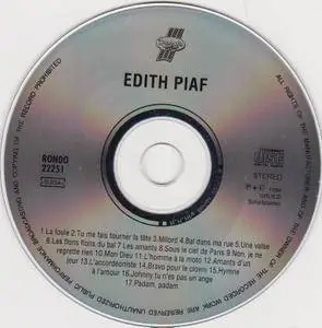 Edith Piaf - Greatest Hits (1994)