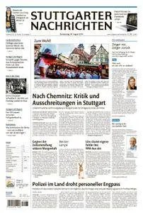 Stuttgarter Nachrichten Blick vom Fernsehturm - 30. August 2018