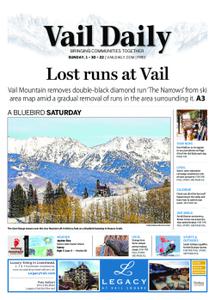 Vail Daily – January 30, 2022