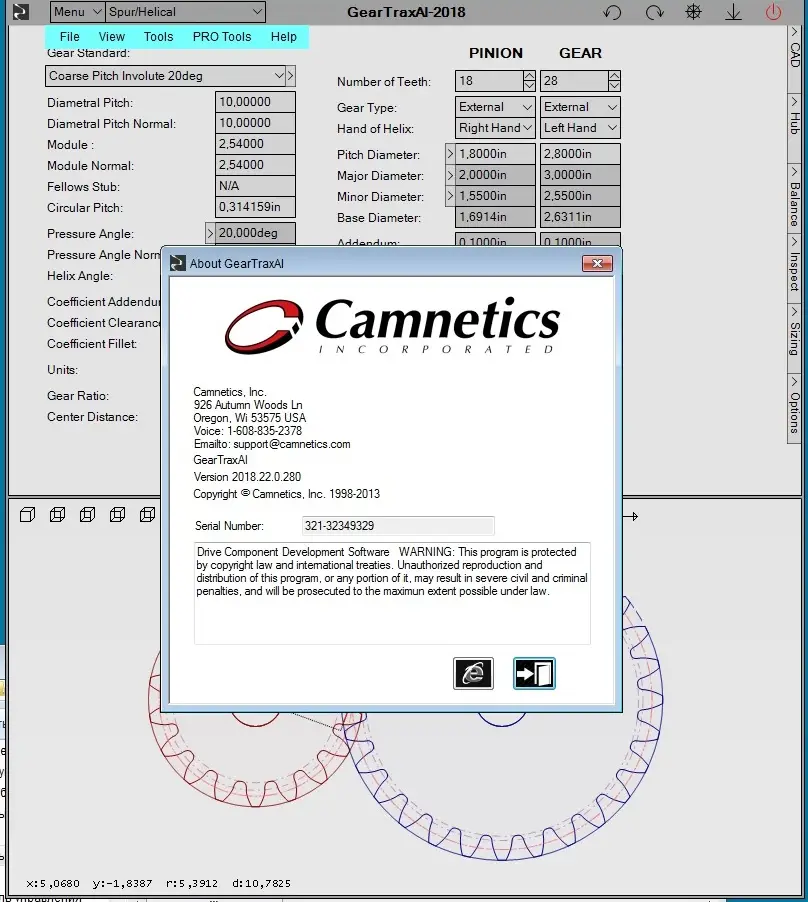 Camnetics Suite 2018 (Revision 11.10.2018)