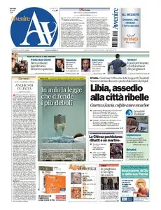AVVENIRE 06 MARZO 2011