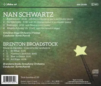 Synchron Stage Orchestra, Kevin Purcell - Schwartz & Broadstock: Orchestral Works (2018)