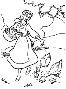 204 Disney Pictures For Coloring pack 4