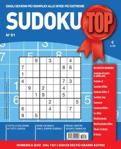 Sudoku Top N.61 - 3 Novembre 2023