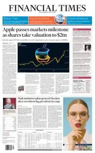 Financial Times Asia - August 20, 2020