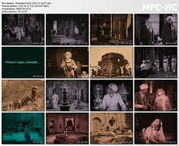 The Indian Tomb / Das indische Grabmal (1921) [Masters of Cinema - Eureka!]