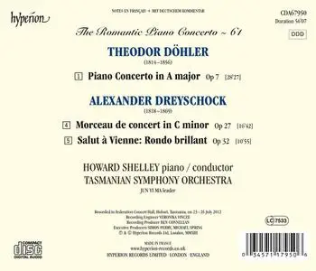 Howard Shelley, Tasmanian Symphony Orchestra - The Romantic Piano Concerto Vol. 61: Döhler & Dreyschock: Piano Concertos (2013)