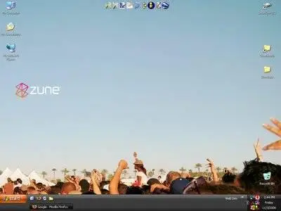 Zune Desktop Theme for Windows