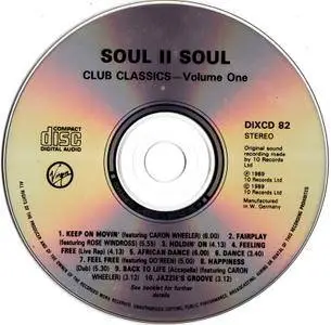 Soul II Soul - Club Classics Vol. One (1989) {10 Records}