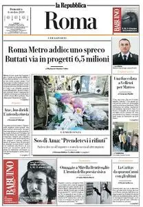 la Repubblica Roma - 6 Ottobre 2019