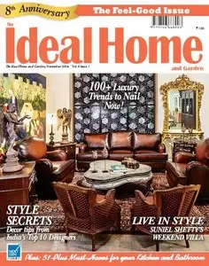 The Ideal Home and Garden Magazine November 2014 (True PDF)