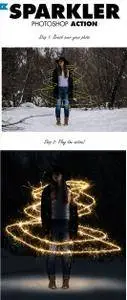 GraphicRiver - Sparkler Photoshop Action