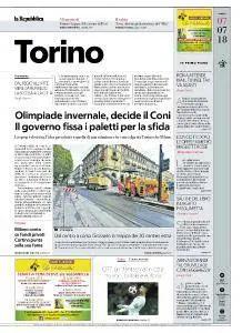 la Repubblica Torino - 7 Luglio 2018