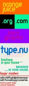 Bayer Modern Font Style