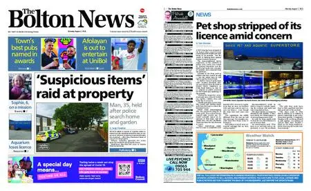The Bolton News – August 02, 2021