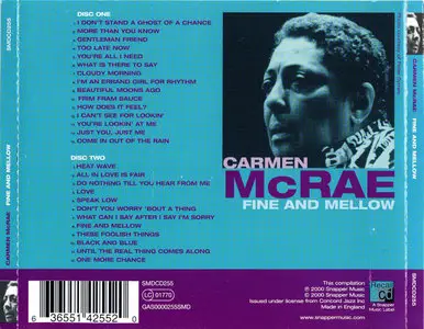 Carmen McRae - Fine and Mellow [2CD] (2005)