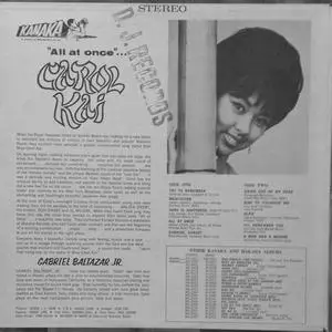 Carol Kai - All At Once (vinyl rip) (1967) {Kanaka}