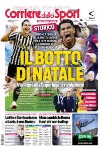 Corriere dello Sport Roma - 22 Dicembre 2023