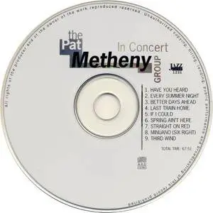 The Pat Metheny Group ‎- In Concert, USA 1992 (1993) [Unofficial Release]