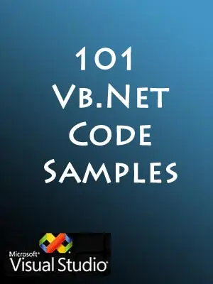 101 VB.NET Samples / AvaxHome