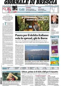 IL GIORNALE DI BRESCIA 01 NOVEMBRE 2011