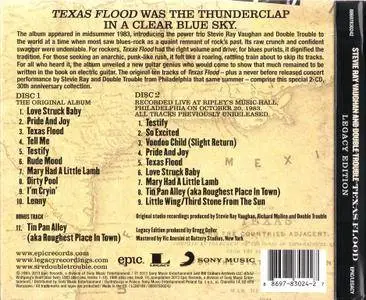 Stevie Ray Vaughan And Double Trouble - Texas Flood (1983) {2013, 30th Anniversary Legacy Edition}