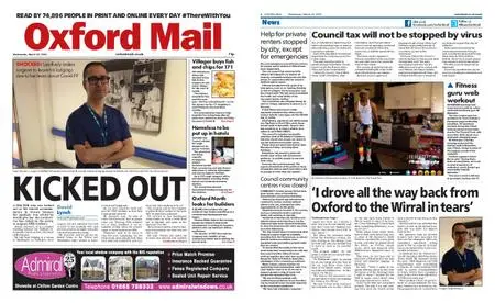 Oxford Mail – March 25, 2020