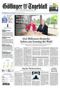 Göttinger Tageblatt - 23. September 2017