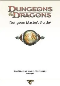 Dungeons & Dragons Roleplaying Game - Dungeon Master's Guide - 4th Ed