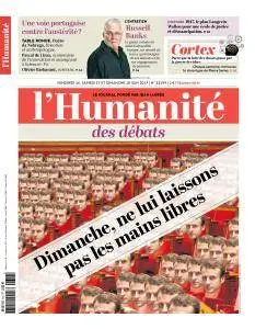 L'Humanité - 16 au 18 Juin  2017