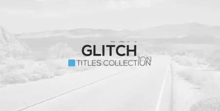 VideoHive Glitch Titles Package 18975241