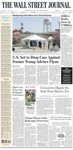 The Wall Street Journal – 08 May 2020