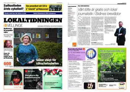 Lokaltidningen Vellinge – 07 december 2019