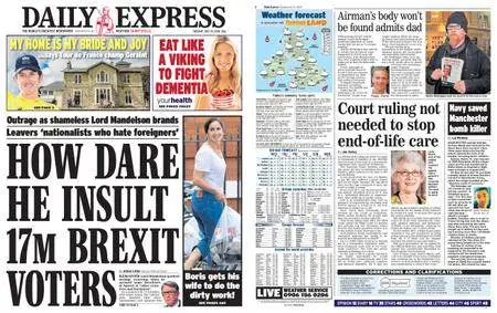 Daily Express – July 31, 2018