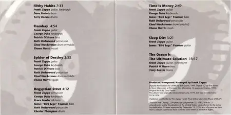 Frank Zappa - Sleep Dirt (1979) {1995 Ryko Remaster Complete Series}